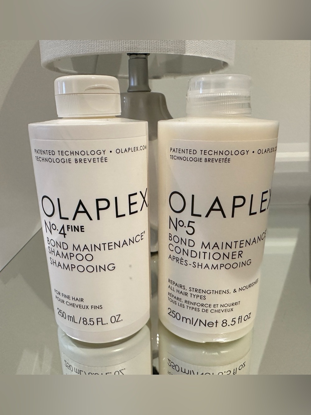 Olaplex No.4 Fine Bond Maintenance Shampoo & Olaplex No.5 Conditioner Bundle